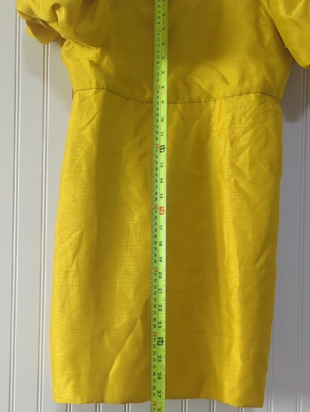 Anthropologie Let Me Be Slim Off-The-Shoulder Puff Sleeve Dress - Picture 6 of 6